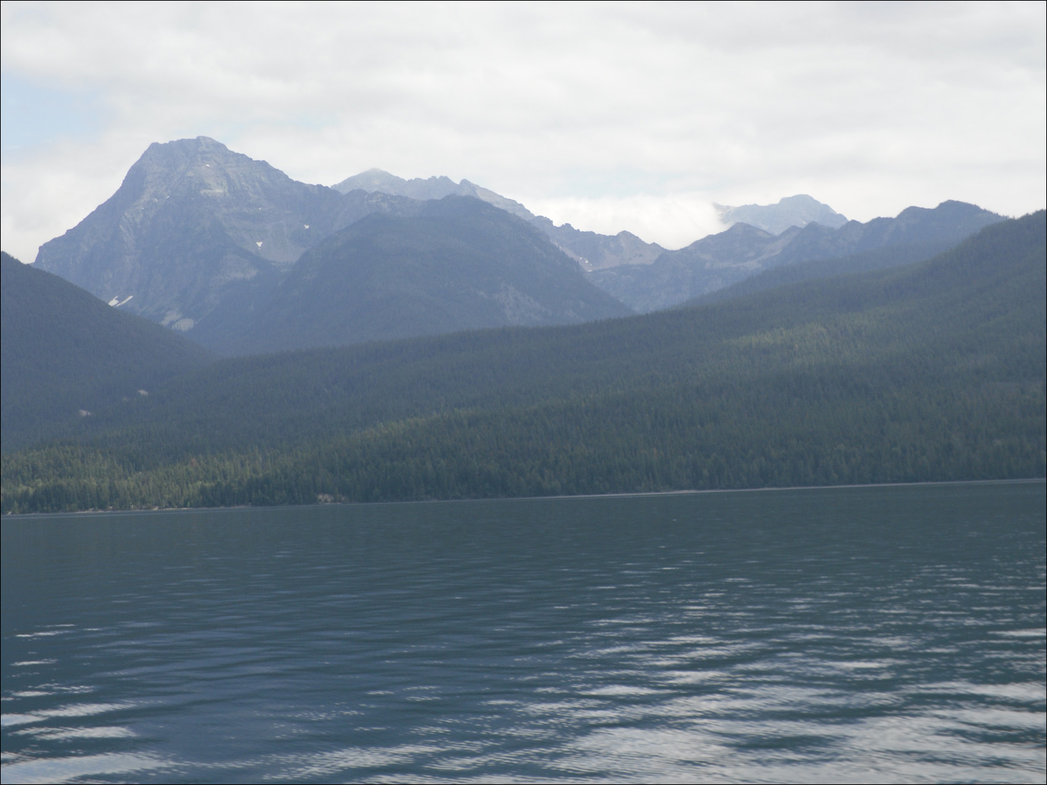 Glacier National Park- Views from the Lake McDonald boat tour.